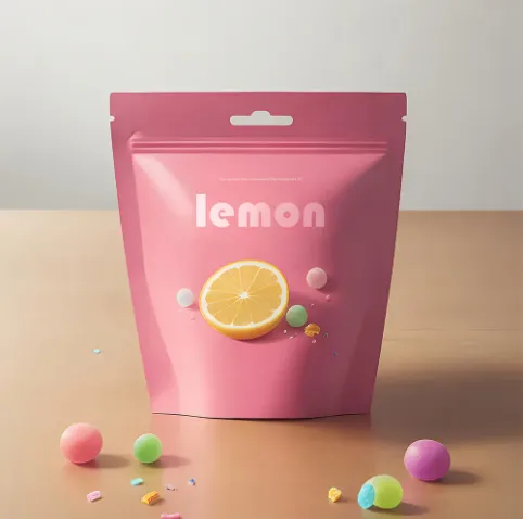 ถุงอาหารพลาสติกยอดนิยมถุงพลาสติกซิปรูปแบบกำหนดเองบรรจุถุงพลาสติกอาหาร